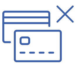 クレジット機能なし